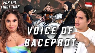 WHO ARE THESE GIRLS Waleska amp Efra React to VOB Voice of Baceprot Enter Sandman Metallica Cover [upl. by Tlaw]