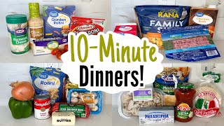 10 MINUTE MEALS  5 Quick amp TASTY Dinner Ideas  Best Home Cooked Recipes Made EASY  Julia Pacheco [upl. by Eidaj]