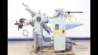 Pharmaceutical folding machine Stahl T364 90 22091 by F1TRADEGmbHwwwf1tradecom [upl. by Nnaeiram]