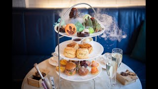 The Jurassic Afternoon Tea at Apero at the Ampersand Hotel London [upl. by Adnulahs]