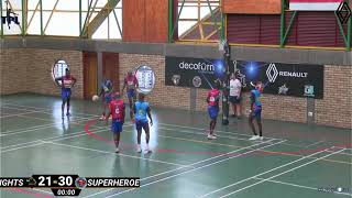 TPL Senior Males Highlights  26 October  Groenkloof Indoor Court  Superheroes vs Knights [upl. by Flore803]