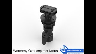 Watertray Overloop met Kraan [upl. by Ollopa357]