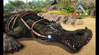 【ゆっくり実況】凶暴な巨大ワニを捕獲せよ！「ARK Survival Evolved」5 【ARK実況】 [upl. by Auqeenwahs106]