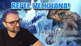 Repel Velkhana Shrieking Legiana amp Fulgur Anjanath  Monster Hunter World Iceborne Playthrough [upl. by Stephanus]