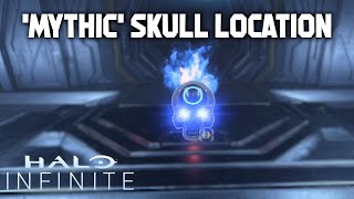 MYTHIC Skull Location Halo Infinite The Command Spire Mission [upl. by Rivard93]