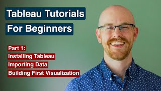 How to Install Tableau and Create First Visualization  Tableau Tutorials for Beginners [upl. by Midas]