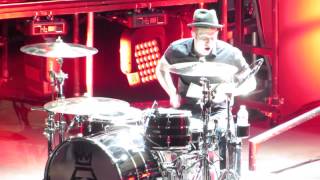 Monumentour  Denver  Patrick Stump Drum Solo [upl. by Lamson770]