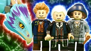 LEGO FANTASTIC BEASTS  THE CRIMES OF GRINDELWALD  WIZARDING WORLD STOP MOTION [upl. by Emirak]