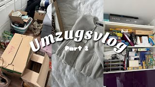 eine Woche vor Umzug✨🍂  Umzugsvlog Part 2🐻 Schrank ausräumen aussortieren  Annalena💗 [upl. by Redwine]