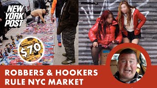 NYC block turned into illicit openair market for migrant crooks prostitution ‘It’s relentless’ [upl. by Norraa]