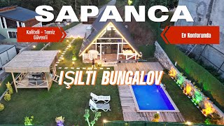 Sapanca Bungalov Tatili  Sapanca Işıltı Bungalov [upl. by Vassili870]