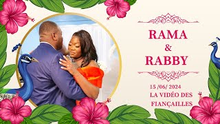 LA CÉLÉBRATION DES FIANÇAILLES DE RAMA ET RABBY  MARIAGE CONGOLAIS [upl. by Ytram]