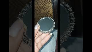 Mirror ring unboxing youtubeshorts unboxing meeshoapp [upl. by Cirderf8]