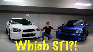 2004 STI vs 2005 STI  Which one is better [upl. by Yedok]