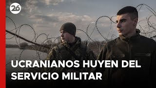 UCRANIA  Residentes escapan a Rumania para evitar combatir en la guerra [upl. by Nicolai]