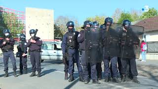 Des débordements au lycée Malraux de Montataire trois adolescents interpellés [upl. by Aihtnis916]