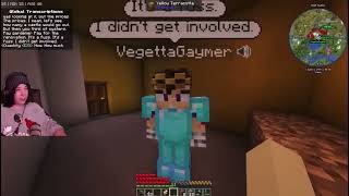 La cara de quackity cuando vegetta le dice el costo del castillo [upl. by Eulalee]