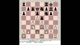 Corden Martyn J vs Miles Anthony J  Birmingham Chess 1972 England [upl. by Kosey552]