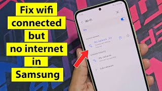 Wifi connected but no internet in samsung mobile [upl. by Tehc]