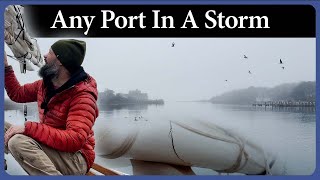 Any Port In A Storm and Boat Repairs  Episode 295  Acorn to Arabella Journey of a Wooden Boat [upl. by David]