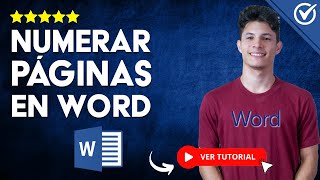 Cómo NUMERAR PÁGINAS en Word sin Portadas e Índice  📄 Desde Cualquier Página 📄 [upl. by Russi564]