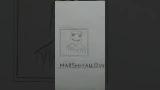 Marshmallow drawing please subscribe [upl. by Weikert745]