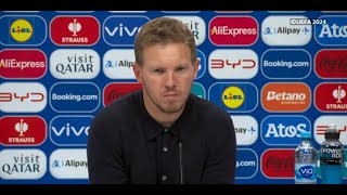 Julian Nagelsmann Post Match Press Conference Switzerland vs Germany 11 [upl. by Aiyt39]