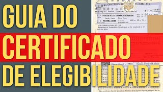 CERTIFICADO DE ELEGIBILIDADE PARA O JAPÃO  GUIA COMPLETO E DEFINITIVO [upl. by Eirrak]