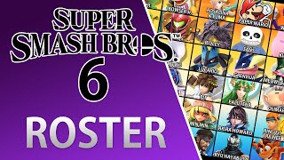 Roster  Super Smash Bros 6 Ideas amp Predictions 5 [upl. by Euginimod]