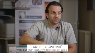 ANDREJA PAVLOVIC Global Teacher Prize [upl. by Sulrac230]