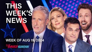 Jon Stewart amp The Daily Show News Team Cover the 2024 DNC  The Daily Show [upl. by Samoht85]