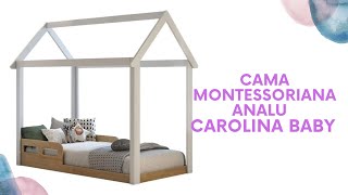 Montagem  Cama Montessoriana Analu  Carolina Baby [upl. by Deena]