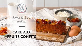 Recette facile en direct  le Cake aux Fruits Confits [upl. by Krishnah57]