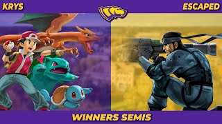 Krys Pokemon Trainer vs Projectile Dysfunction Snake  Get to the Point 4 Winners Semis [upl. by Eelorac842]