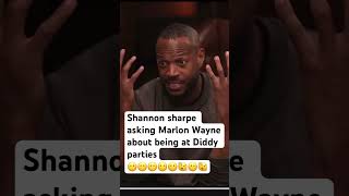 Marlon Wayans speaks on being at Diddy parties with Shannon Sharpe🫨🫨⁉️ shayshay [upl. by Lesoj]