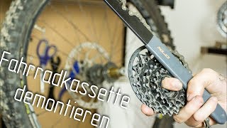 Fahrrad Kassette demontieren ITS4 Freilauf [upl. by Droflim]