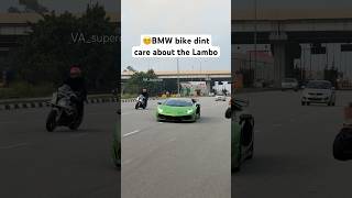 What’s was cooler Superbike or supercar bmws1000rr aventadorsvj [upl. by Eiramnaej]