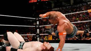 Raw John Cena vs Sheamus [upl. by Aved319]