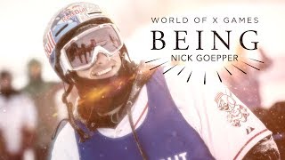 Nick Goepper BEING  X Games [upl. by Yanad]