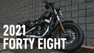 Is this Harley Davidson 48 the best tourer Full review with specs🔥 [upl. by Cirre]