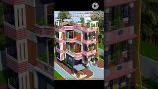 Triplex house design Location jessore [upl. by Nodababus614]