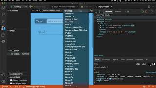 End to end web development workflow in VS Code  Screencast features [upl. by Knighton484]