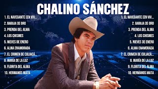 Chalino Sánchez  Românticas Álbum Completo 10 Grandes Sucessos [upl. by Rivalee]