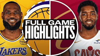 LAKERS at CAVALIERS  FULL GAME HIGHLIGHTS  October 30 2024 [upl. by Cumine]