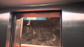 OTIS 2000VF traction elevators  Arlanda Airport Terminal 5 Sweden [upl. by Hgieleak508]