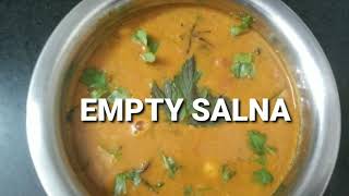 Roadside empty salna in tamil  Empty salna recipe tamil  Salna for parotta in tamil [upl. by Leftwich]