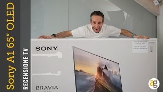 Recensione SONY Oled A1 65quot TV [upl. by Anitsirhcairam]