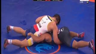 PWL 3 Day 14 Satyawart Kadian VS Deepak Punia at Pro Wrestling League season 3 Highlights [upl. by Nwad]