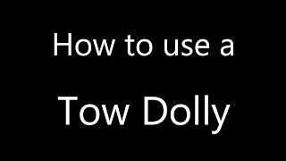 How to Load a Car onto a Tow Dolly for Your RV [upl. by Atina]