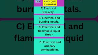 A320 ATA 25 QUIZ 12 [upl. by Rikahs]